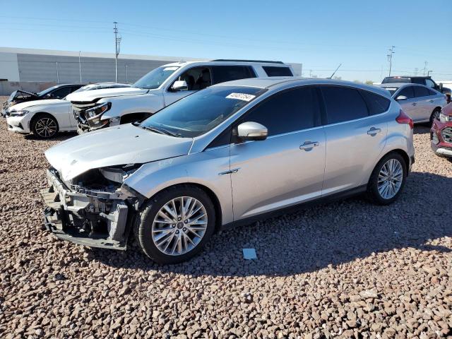 1FADP3N26JL322799 - 2018 FORD FOCUS TITANIUM GRAY photo 1