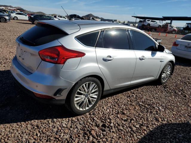 1FADP3N26JL322799 - 2018 FORD FOCUS TITANIUM GRAY photo 3