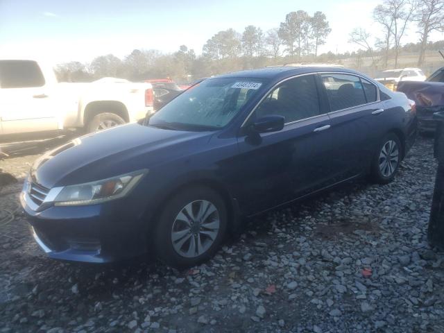 1HGCR2F39FA127690 - 2015 HONDA ACCORD LX BLUE photo 1