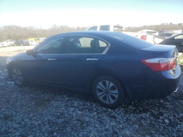 1HGCR2F39FA127690 - 2015 HONDA ACCORD LX BLUE photo 2