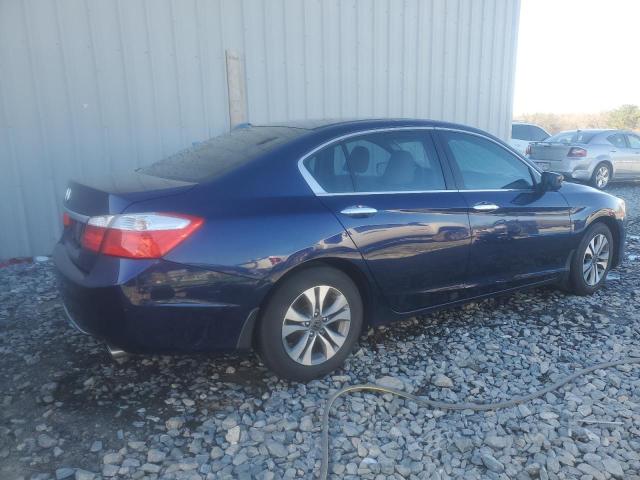 1HGCR2F39FA127690 - 2015 HONDA ACCORD LX BLUE photo 3