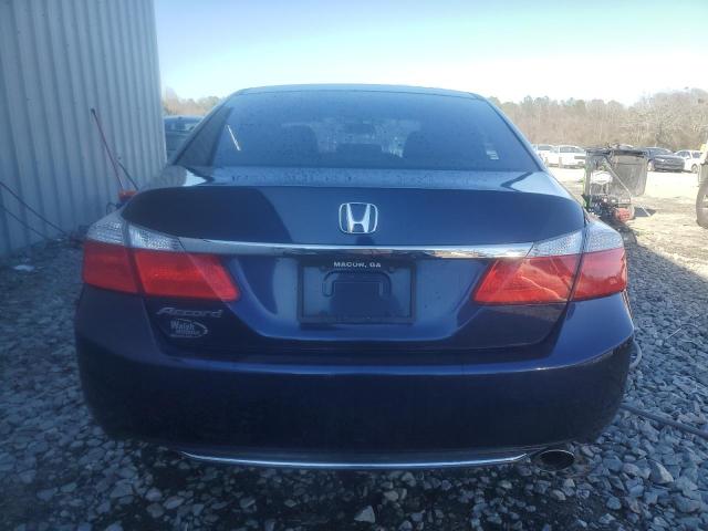 1HGCR2F39FA127690 - 2015 HONDA ACCORD LX BLUE photo 6