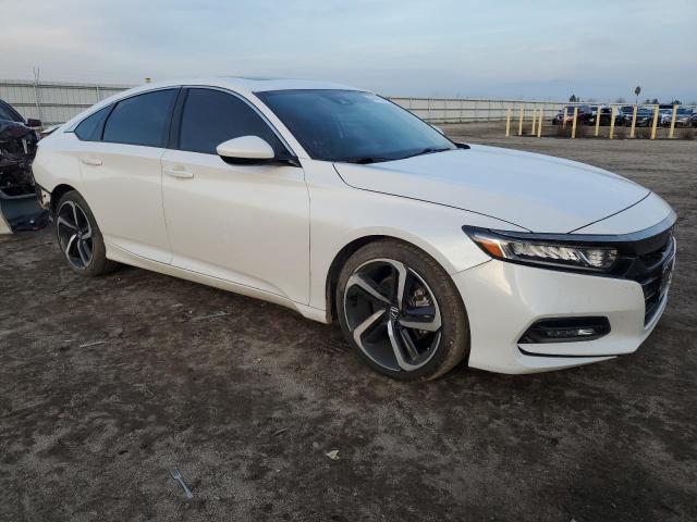 1HGCV2F30KA034871 - 2019 HONDA ACCORD SPORT WHITE photo 4