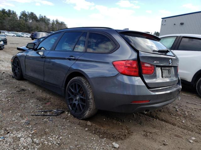 WBA3K5C50EK300089 - 2014 BMW 328 D XDRIVE GRAY photo 2