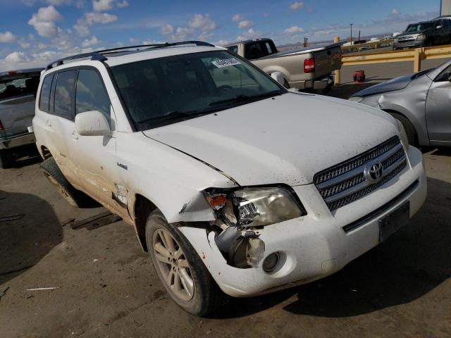 JTEEW21A770036913 - 2007 TOYOTA HIGHLANDER HYBRID WHITE photo 4