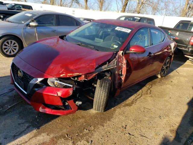 3N1AB8CV9LY263444 - 2020 NISSAN SENTRA SV BROWN photo 1