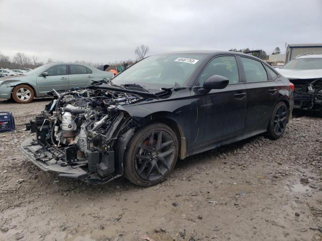 2HGFE2F58NH575803 - 2022 HONDA CIVIC SPORT BLACK photo 1