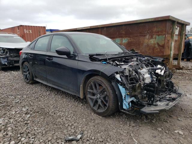 2HGFE2F58NH575803 - 2022 HONDA CIVIC SPORT BLACK photo 4