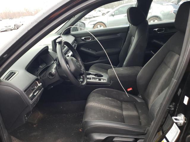 2HGFE2F58NH575803 - 2022 HONDA CIVIC SPORT BLACK photo 7
