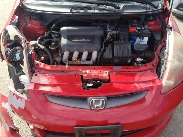 JHMGD38617S042025 - 2007 HONDA FIT S 红色 照片 11