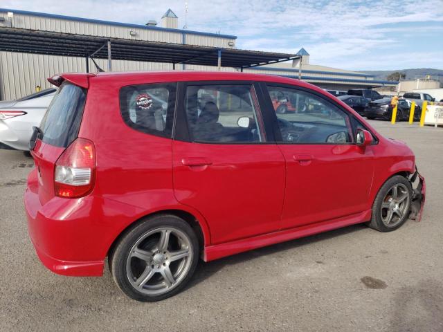 JHMGD38617S042025 - 2007 HONDA FIT S 红色 照片 3