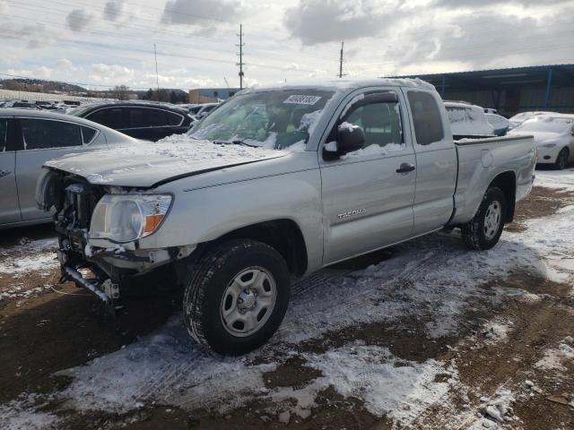 5TETX22NX8Z518996 - 2008 TOYOTA TACOMA ACCESS CAB ვერცხლისფერი ფოტო 1
