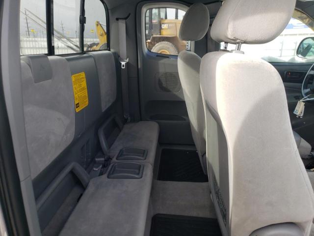 5TETX22NX8Z518996 - 2008 TOYOTA TACOMA ACCESS CAB ვერცხლისფერი ფოტო 10