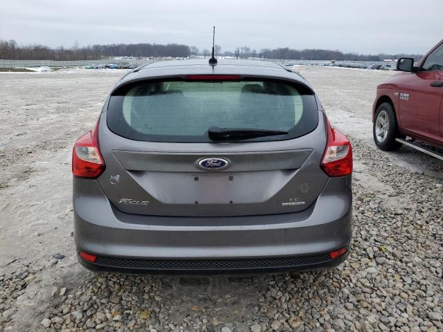 1FADP3K26EL177306 - 2014 FORD FOCUS SE GRAY photo 6