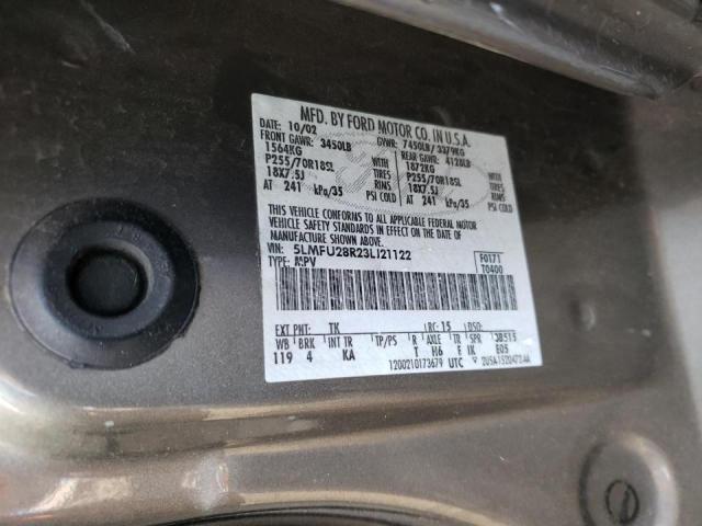 5LMFU28R23LJ21122 - 2003 LINCOLN NAVIGATOR 棕色 照片 13