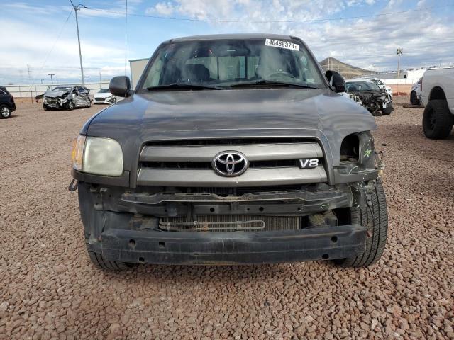 5TBRT38154S452566 - 2004 TOYOTA TUNDRA ACCESS CAB LIMITED GRAY photo 5