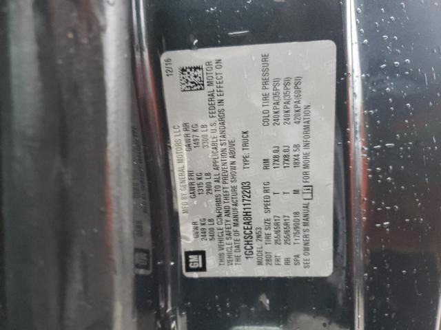 1GCHSCEA8H1172203 - 2017 CHEVROLET COLORADO LT GRAY photo 13