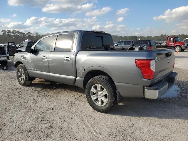 1N6AA1EK7HN516921 - 2017 NISSAN TITAN S GRAY photo 2