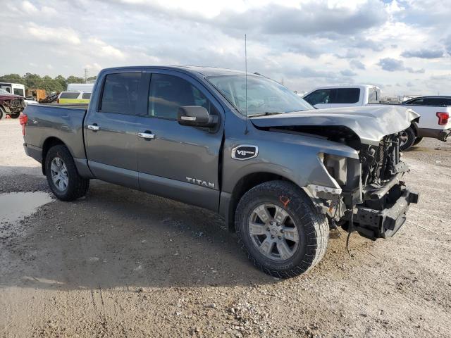 1N6AA1EK7HN516921 - 2017 NISSAN TITAN S GRAY photo 4