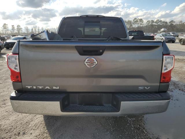 1N6AA1EK7HN516921 - 2017 NISSAN TITAN S GRAY photo 6