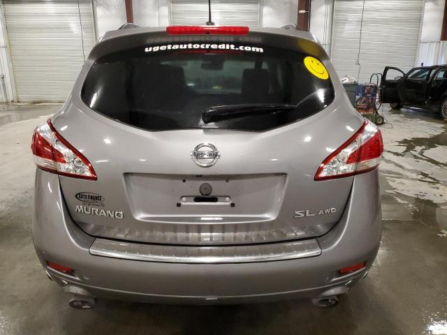 JN8AZ1MW1BW182696 - 2011 NISSAN MURANO S GRAY photo 6