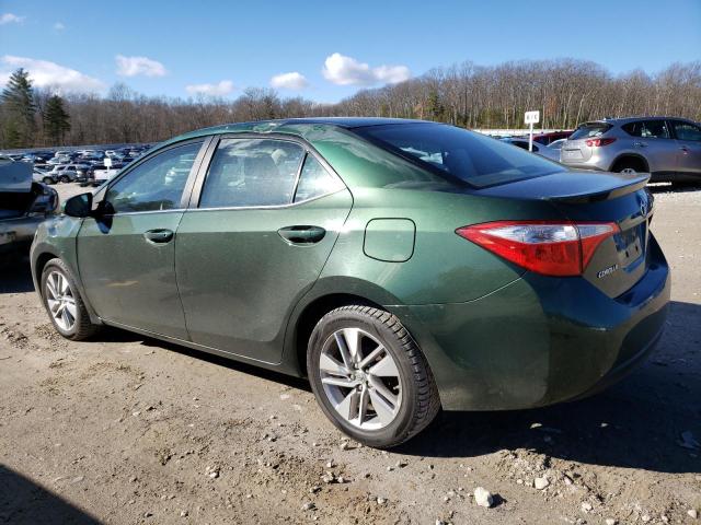 2T1BPRHE1EC035622 - 2014 TOYOTA COROLLA ECO GREEN photo 2