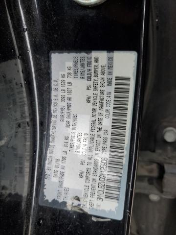 3MYDLBZV0GY125908 - 2016 TOYOTA SCION IA BLACK photo 12