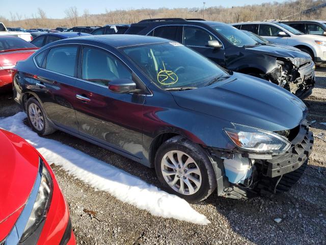 3N1AB7AP5JY216133 - 2018 NISSAN SENTRA S GRAY photo 4