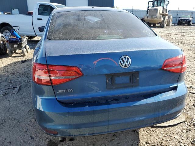 3VW1K7AJ2FM252088 - 2015 VOLKSWAGEN JETTA BASE Կապույտ լուսանկար 6