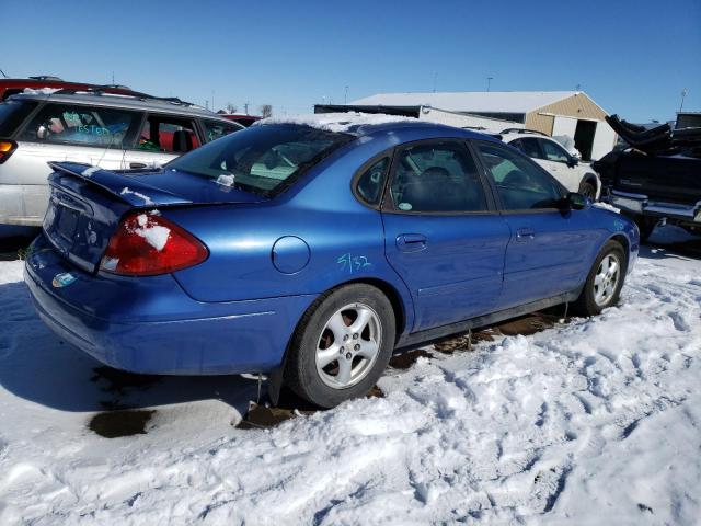 1FAFP55U13A146006 - 2003 FORD TAURUS SES BLUE photo 3