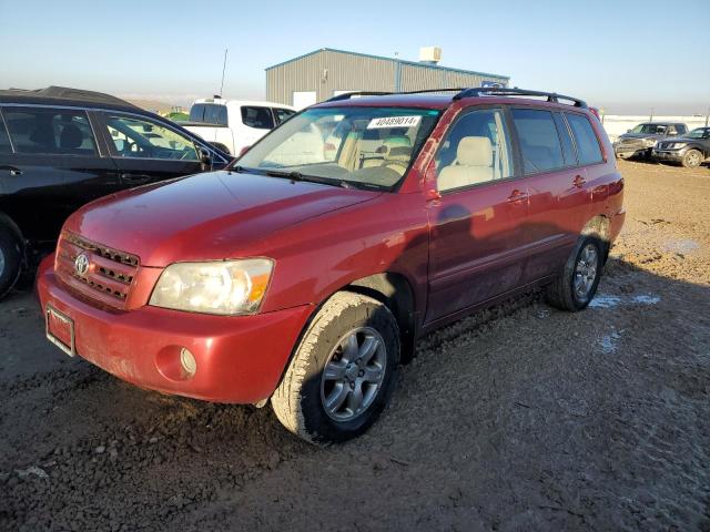 JTEHP21A270229674 - 2007 TOYOTA HIGHLANDER SPORT BURGUNDY photo 1