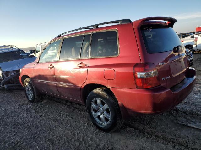 JTEHP21A270229674 - 2007 TOYOTA HIGHLANDER SPORT BURGUNDY photo 2