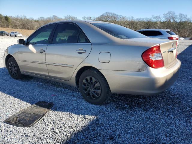 4T1BE32K63U645867 - 2003 TOYOTA CAMRY LE GOLD photo 2