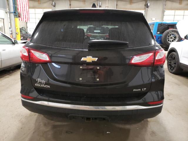 2GNAXSEV8J6254748 - 2018 CHEVROLET EQUINOX LT BLACK photo 6