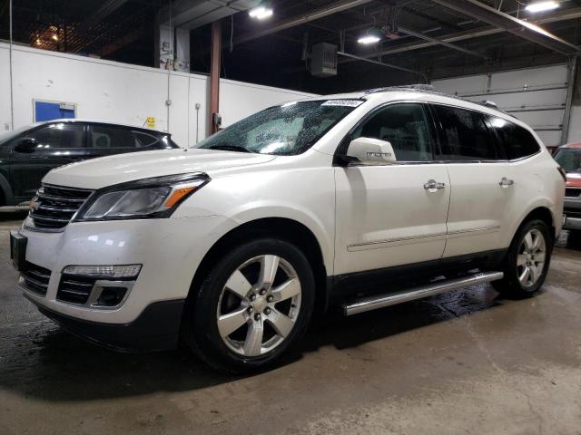 1GNKRLKD7DJ238063 - 2013 CHEVROLET TRAVERSE LTZ WHITE photo 1