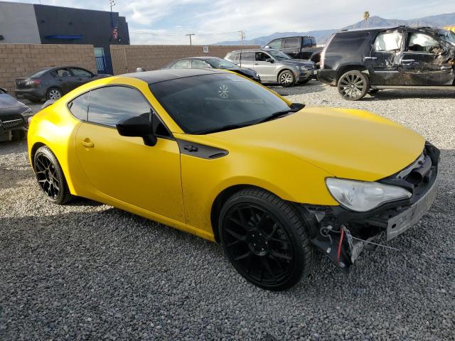 JF1ZNAA19E8700894 - 2014 TOYOTA SCION FR-S YELLOW photo 4