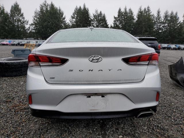 5NPE24AFXKH794215 - 2019 HYUNDAI SONATA SE SILVER photo 6