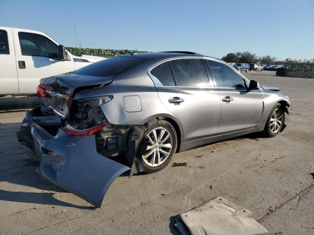 JN1BV7AP8FM349944 - 2015 INFINITI Q50 BASE GRAY photo 3