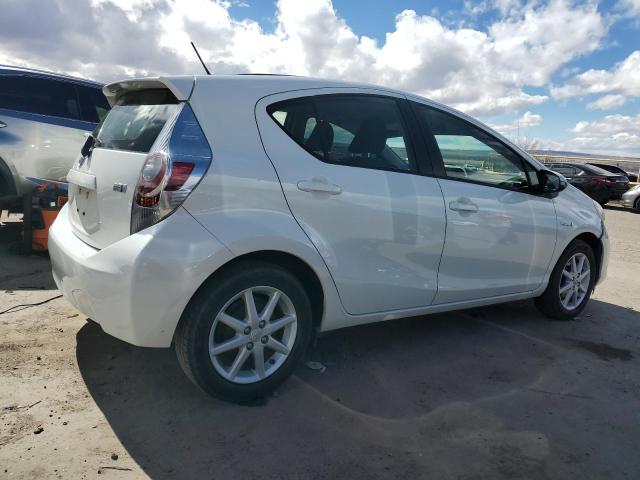 JTDKDTB32D1547664 - 2013 TOYOTA PRIUS C WHITE photo 3