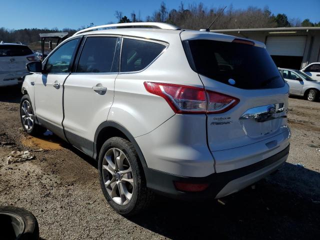 1FMCU9JX6EUB53317 - 2014 FORD ESCAPE TITANIUM WHITE photo 2