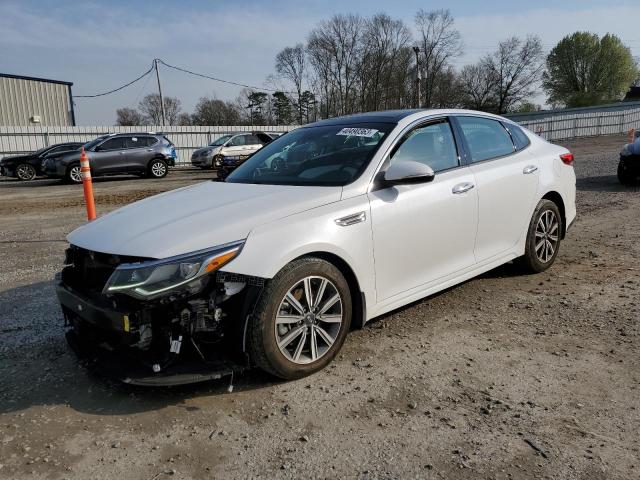 5XXGU4L1XLG411312 - 2020 KIA OPTIMA EX WHITE photo 1