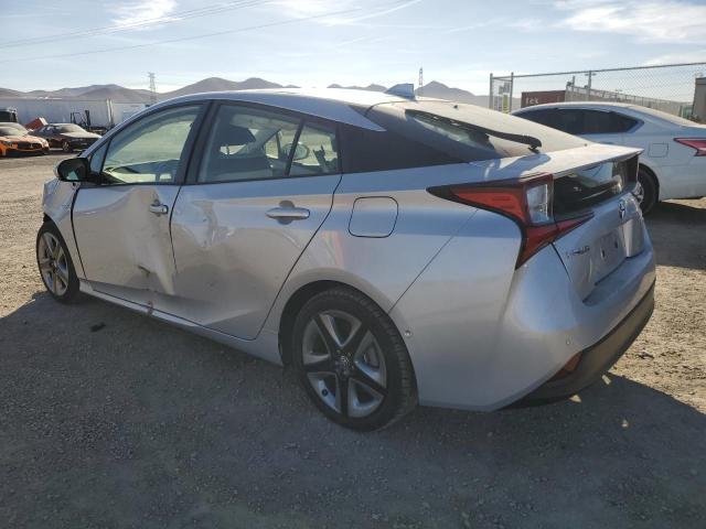 JTDKAMFU6N3161692 - 2022 TOYOTA PRIUS NIGHT SHADE SILVER photo 2