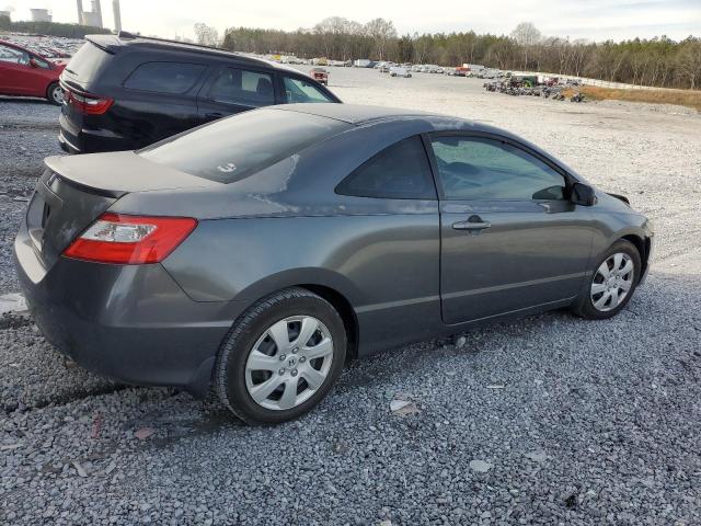 2HGFG12629H528890 - 2009 HONDA CIVIC LX GRAY photo 3