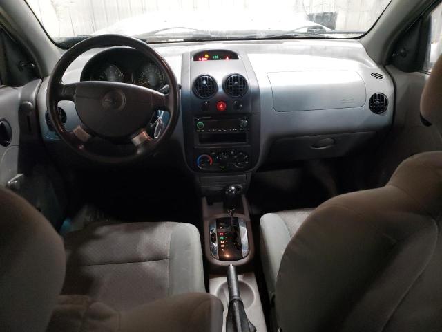 KL1TD52655B323527 - 2005 CHEVROLET AVEO BASE Gümüş foto 8