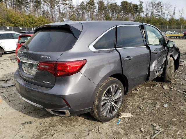 5J8YD4H55KL029673 - 2019 ACURA MDX TECHNOLOGY GRAY photo 3