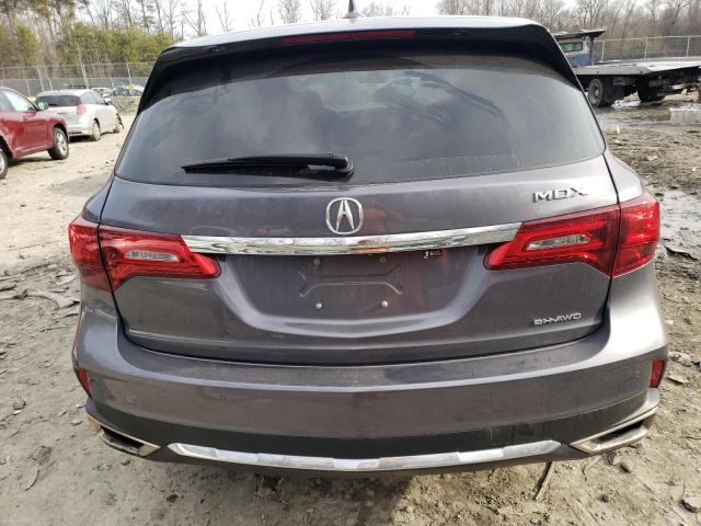 5J8YD4H55KL029673 - 2019 ACURA MDX TECHNOLOGY GRAY photo 6