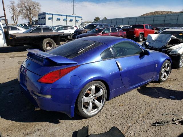 JN1AZ34D45M604890 - 2005 NISSAN 350Z COUPE BLUE photo 3