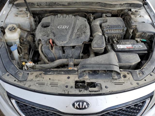 5XXGM4A76EG270734 - 2014 KIA OPTIMA LX SILVER photo 11