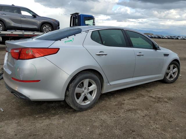 5XXGM4A76EG270734 - 2014 KIA OPTIMA LX SILVER photo 3