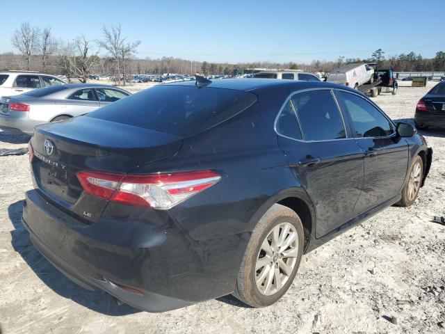 4T1B11HK4KU684284 - 2019 TOYOTA CAMRY L BLACK photo 3